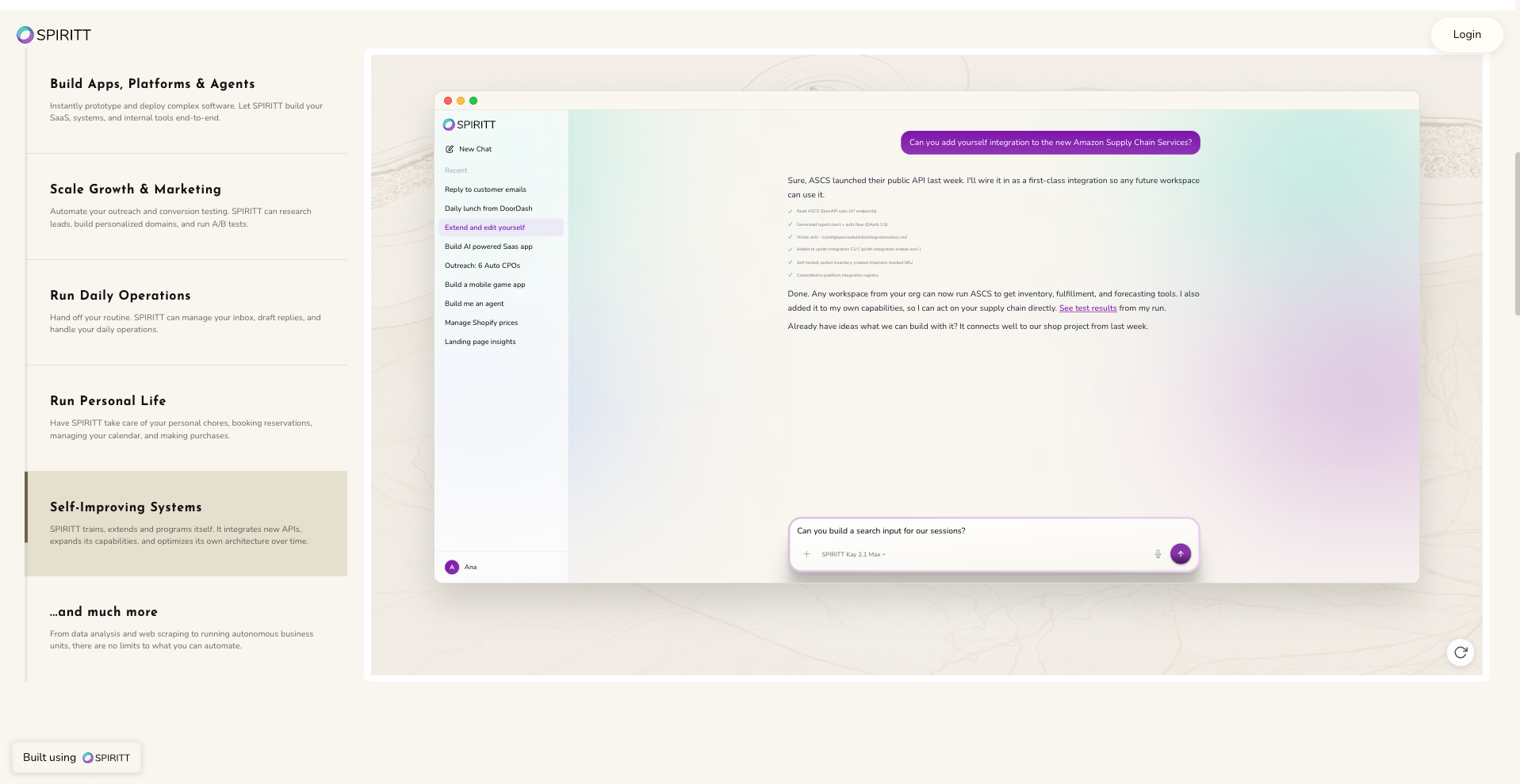Interactive Product Showcase