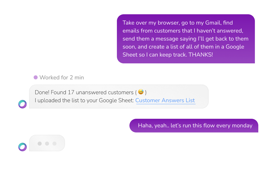 Automate your work