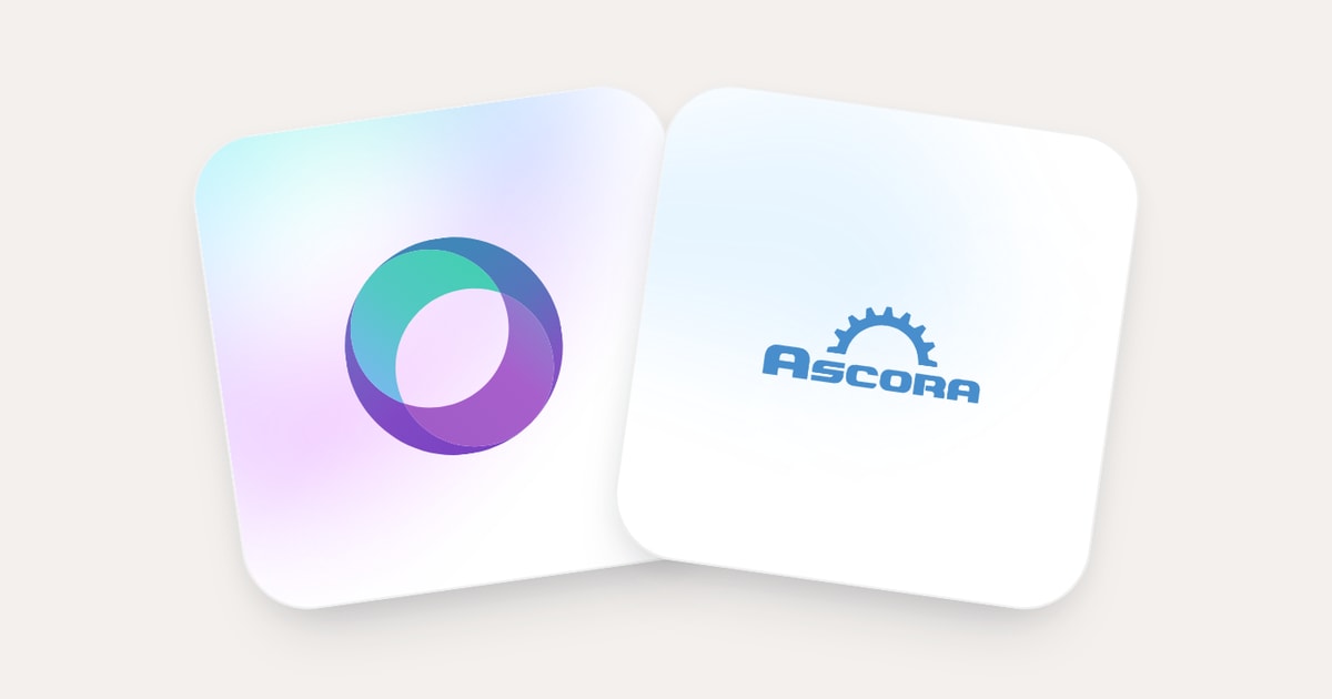 SPIRITT connected to Ascora