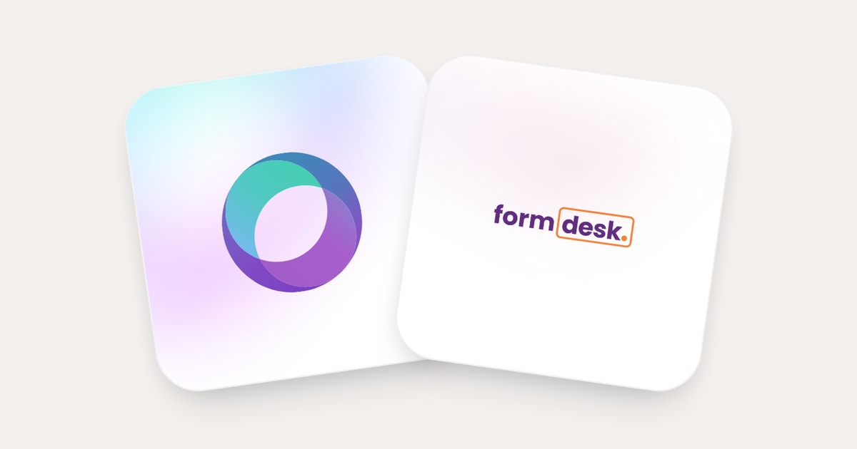 SPIRITT connected to Formdesk