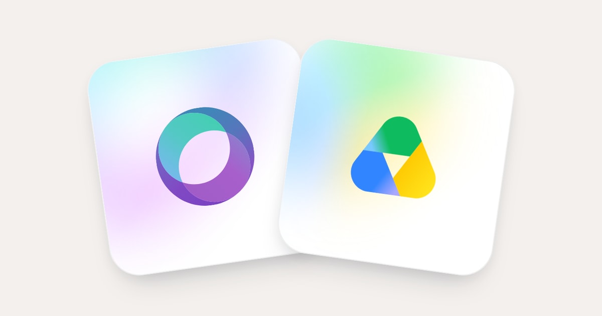 SPIRITT connected to Google Drive