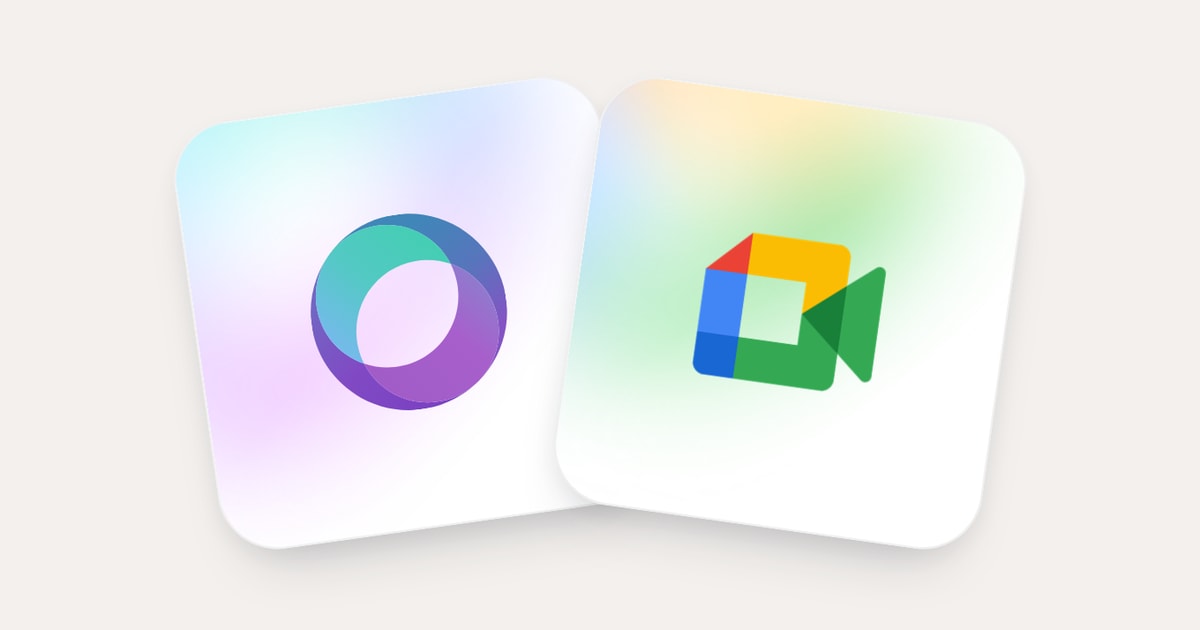 SPIRITT connected to Google Meet