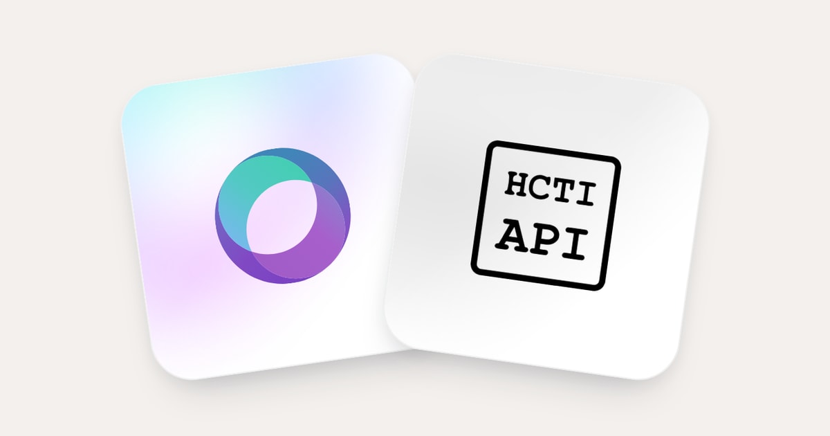 SPIRITT connected to HTML/CSS to Image
