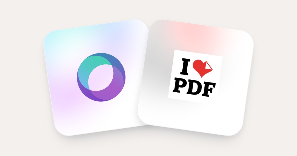 SPIRITT connected to iLovePDF