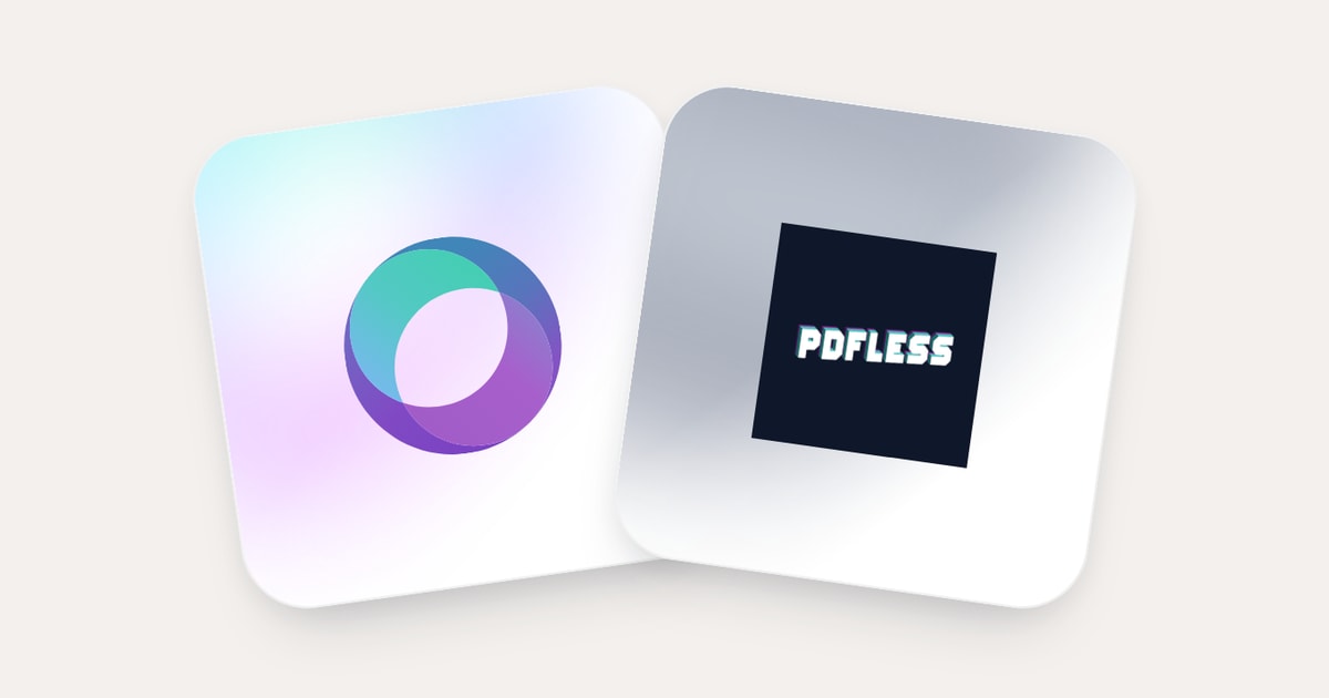SPIRITT connected to Pdfless