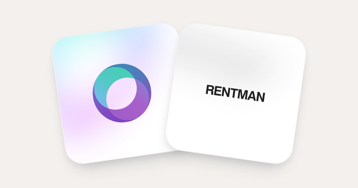 SPIRITT connected to Rentman