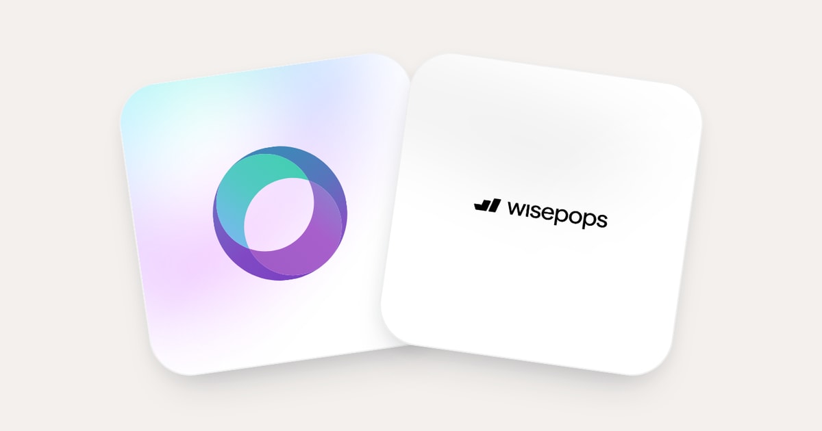 SPIRITT connected to Wisepops
